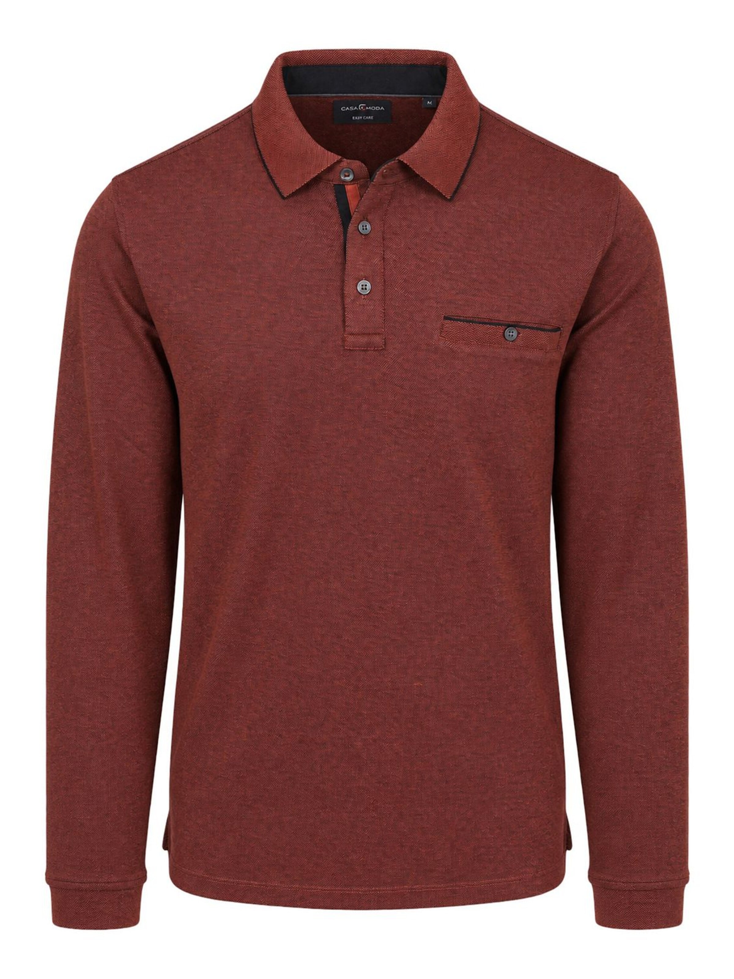 T-Shirt CASA MODA en orange : devant
