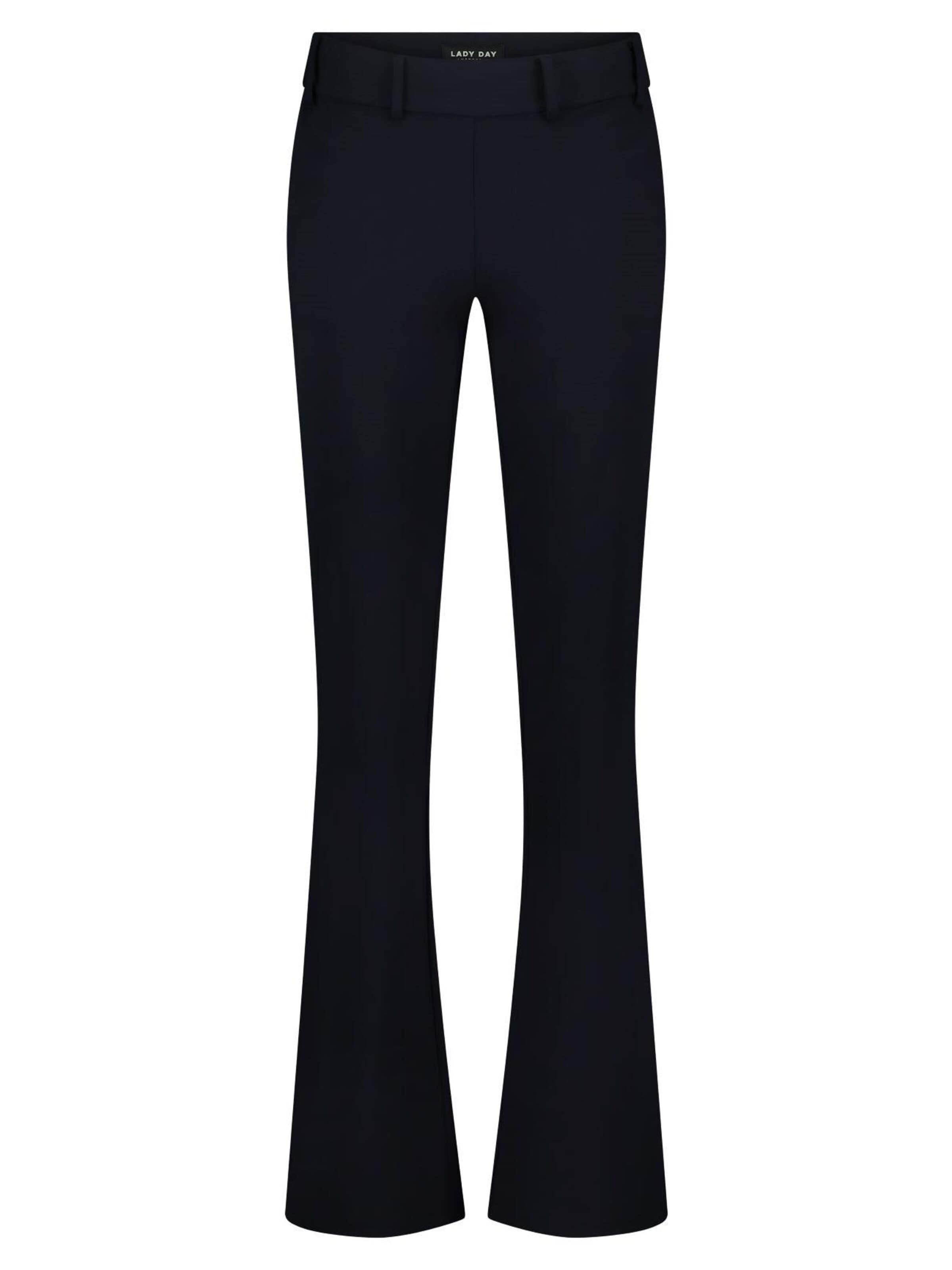 Lady Day Regular Trousers 'Lady Day Poppy Long Blue' in Blue: front