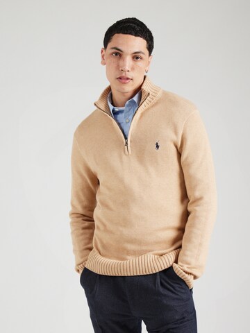 Polo Ralph Lauren Sweater in Beige: front