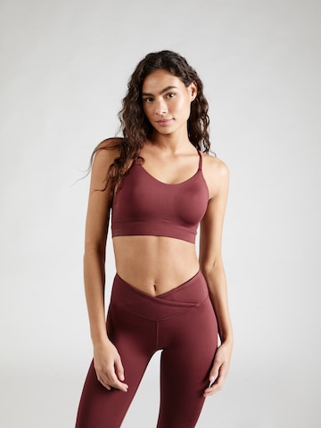 Hunkemöller - Soutien de tecido Soutien de desporto 'Scoop L1' em vermelho: frente