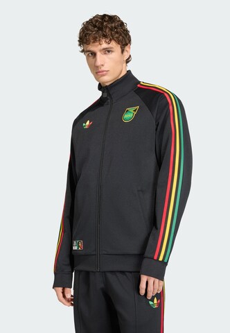 Veste de survêtement 'Jamaika x Bob Marley' ADIDAS PERFORMANCE en noir