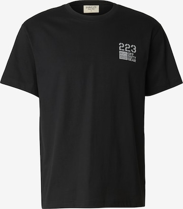 HALO T-Shirt in Schwarz: Vorderseite