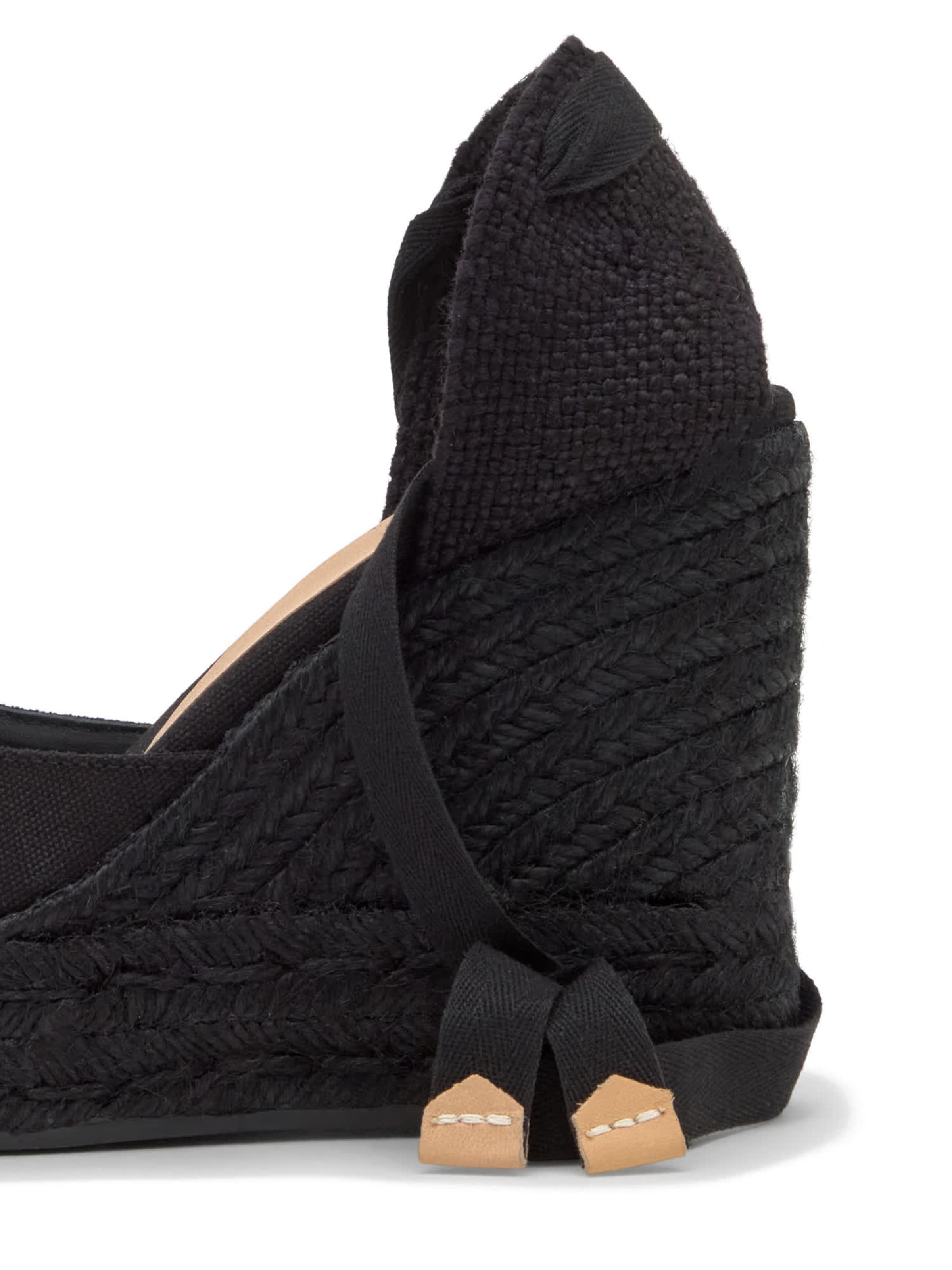 Castañer Espadrill 'Carina' i svart