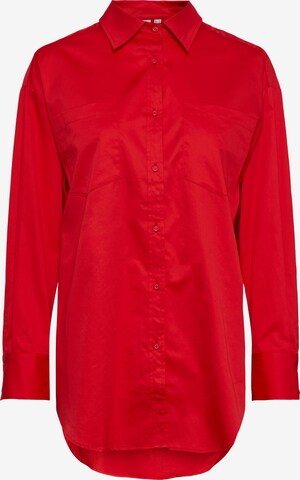 Camicia da donna di Y.A.S in rosso: frontale