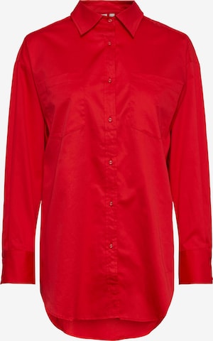 Camicia da donna di Y.A.S in rosso: frontale