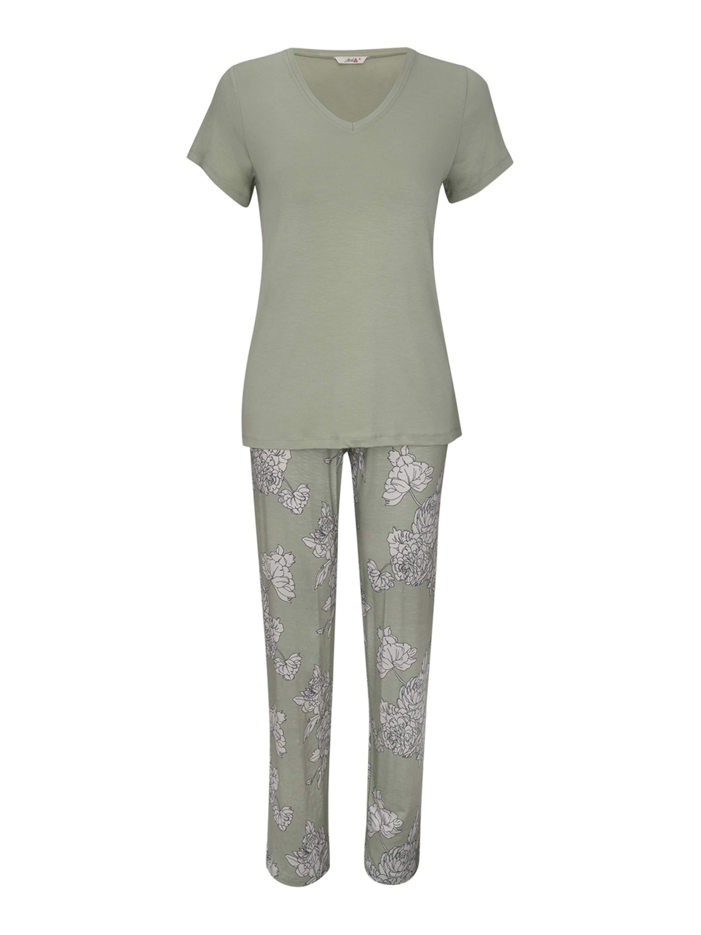 Goldenbay Pyjama ' Daylilli ' in Grün: Vorderseite