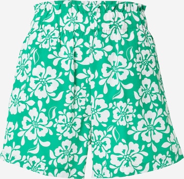 Monki Regular Broek in Groen: voorkant