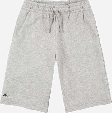 Lacoste Sport - Regular Calças em cinzento: frente