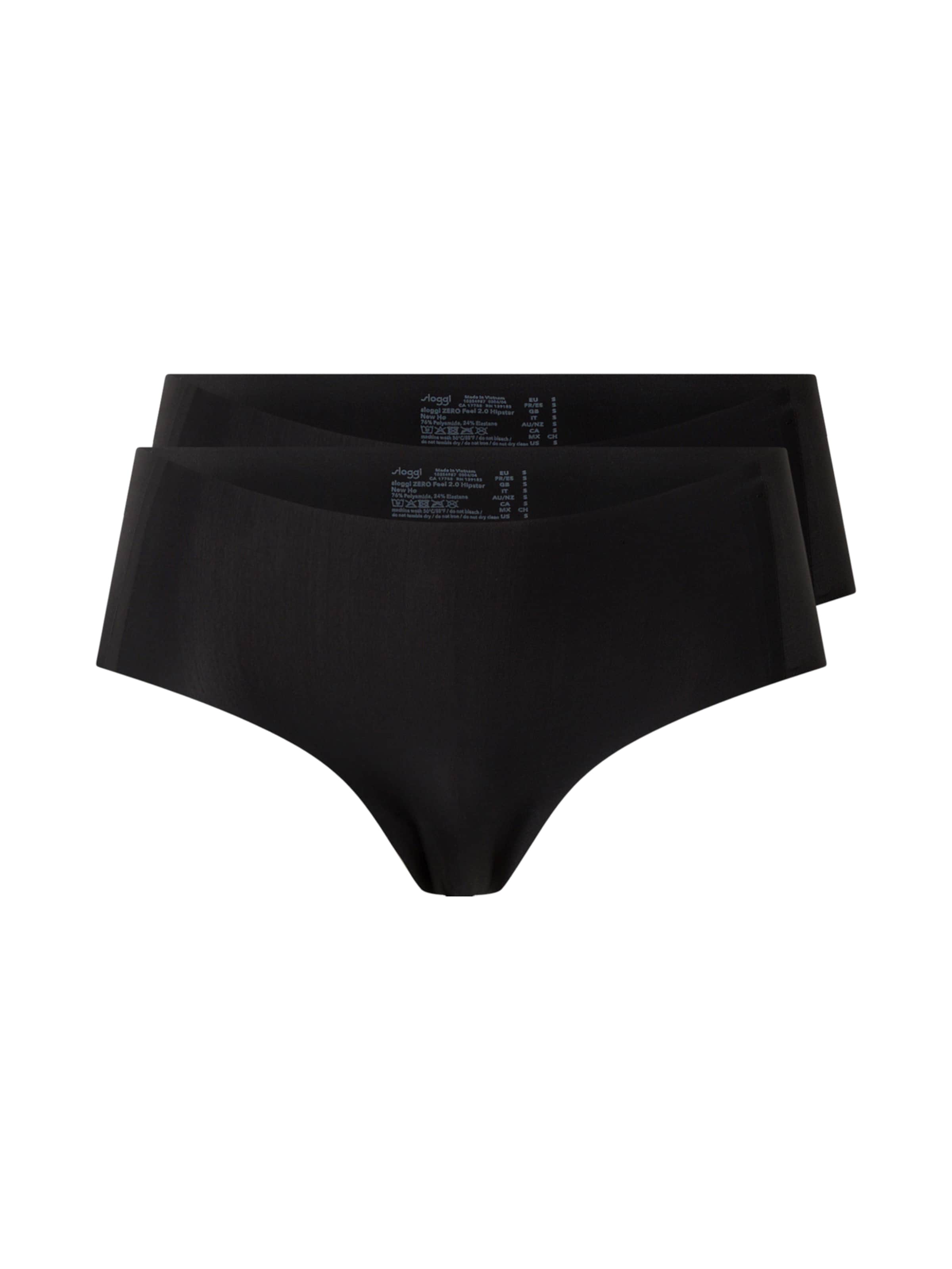 Slip 'ZERO Feel 2.0' SLOGGI en noir : devant