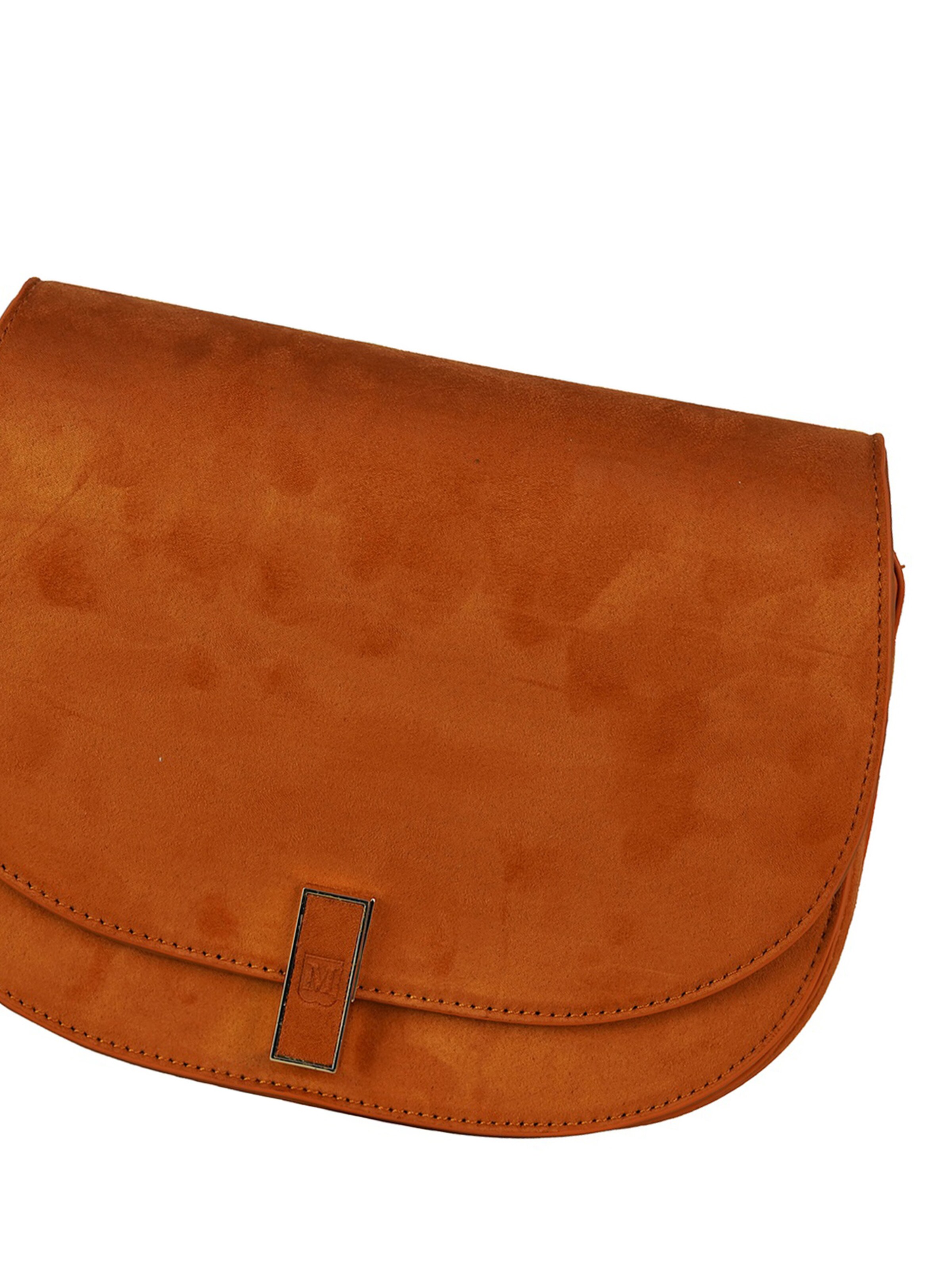 Borsa a spalla 'Borsa a Spalla Donna Bruno Magli Kate Eco-Pelle Nera con Fibbia' di Bruno Magli in rosso