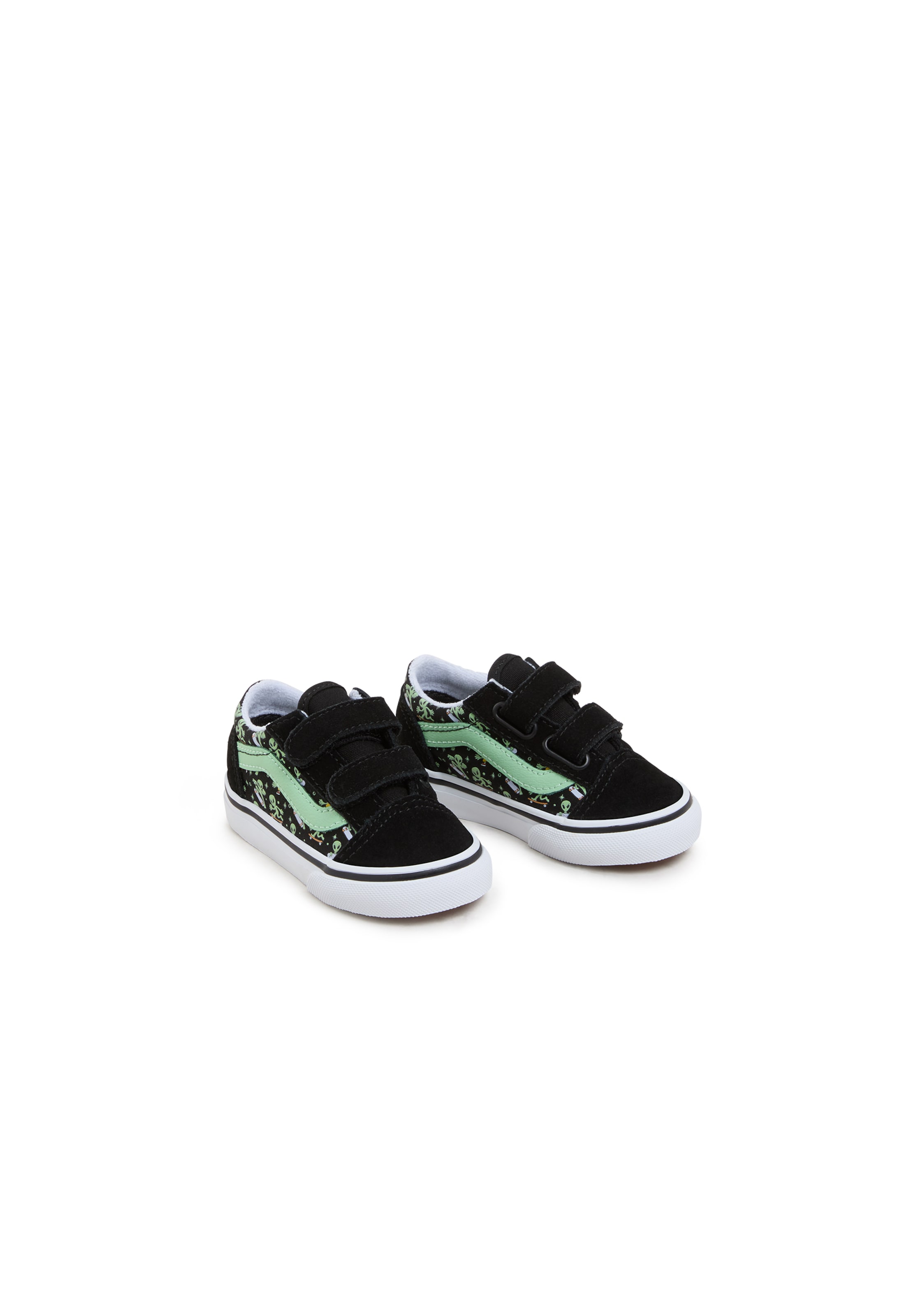 VANS Sneakers 'Old Skool Hook And Loop' in Black