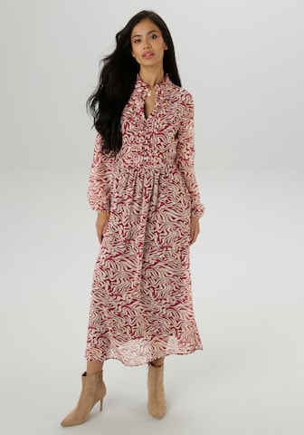 Aniston SELECTED Shirt Dress in Red: front