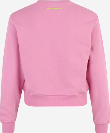 Karl Lagerfeld Sweatshirt in Pink