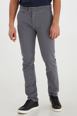 Casual Friday Slimfit Chino 'TORSON' in Grijs: voorkant