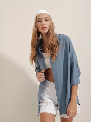 Bigdart Blouse in Blauw