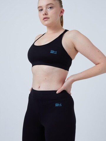 SPORTKIND Skinny Leggings '3/4 Leggings'‌‌‌ in Schwarz