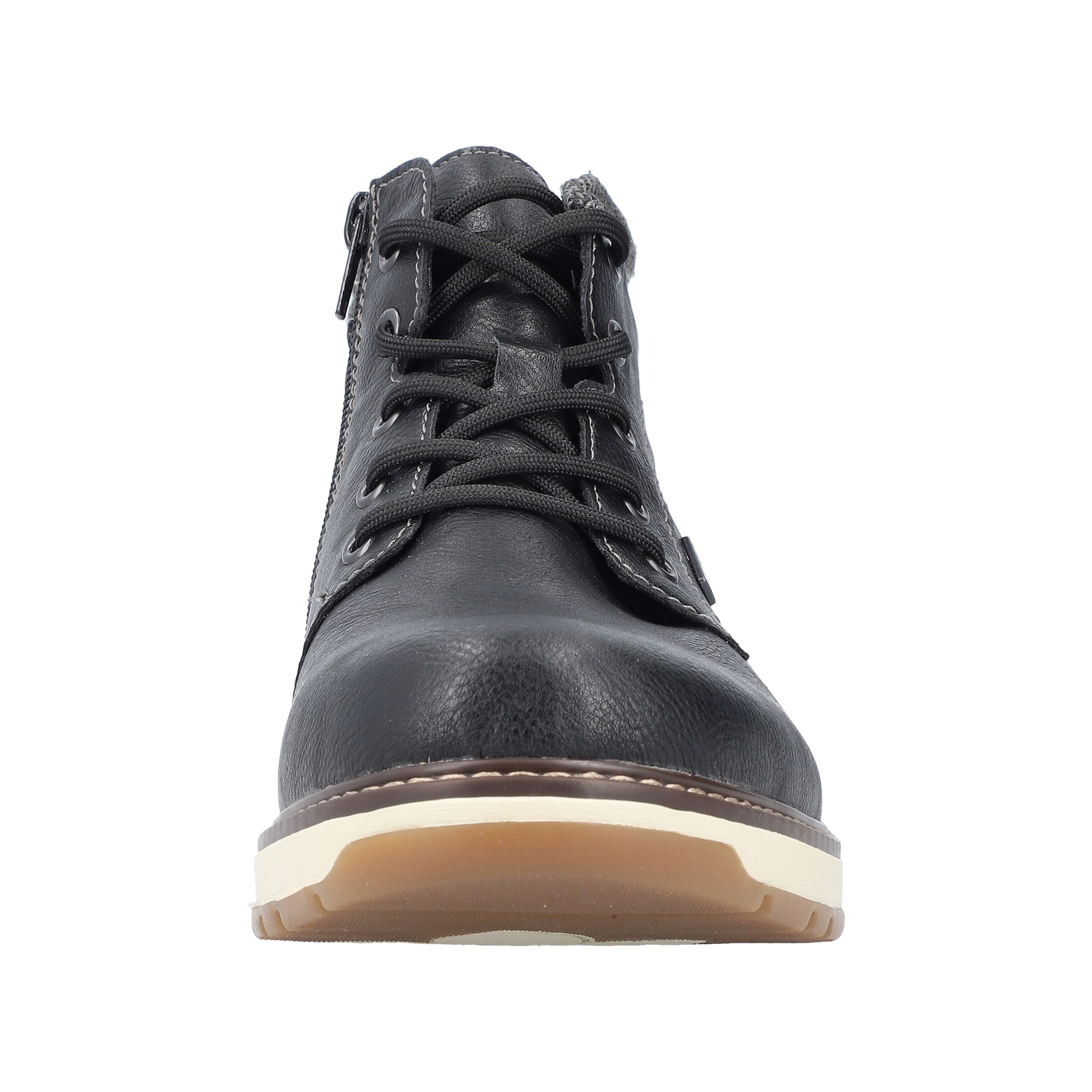 Rieker Schnürboots in Schwarz