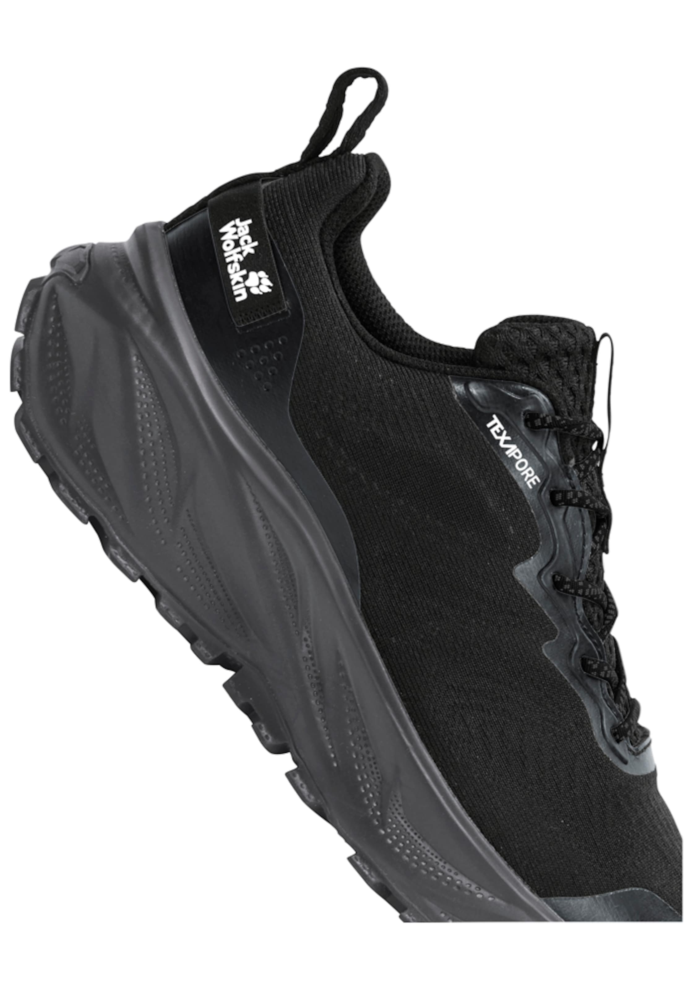 JACK WOLFSKIN Flats in Black