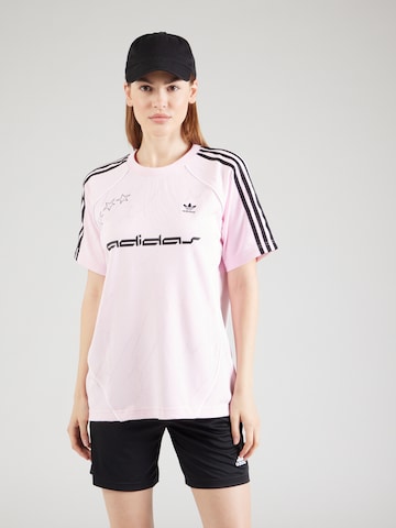 ADIDAS ORIGINALS T-shirt i rosa: framsida