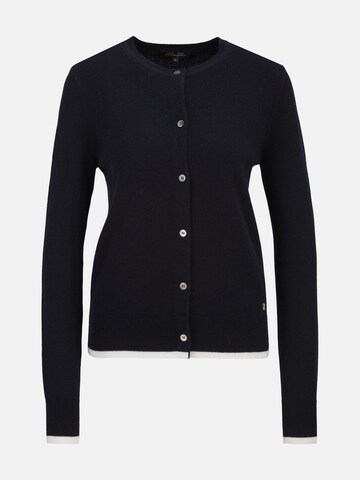 Dine'n'Dance Gebreid vest 'Caya' in Blauw: voorkant