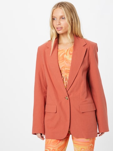 Gina Tricot Blazer in Orange: predná strana