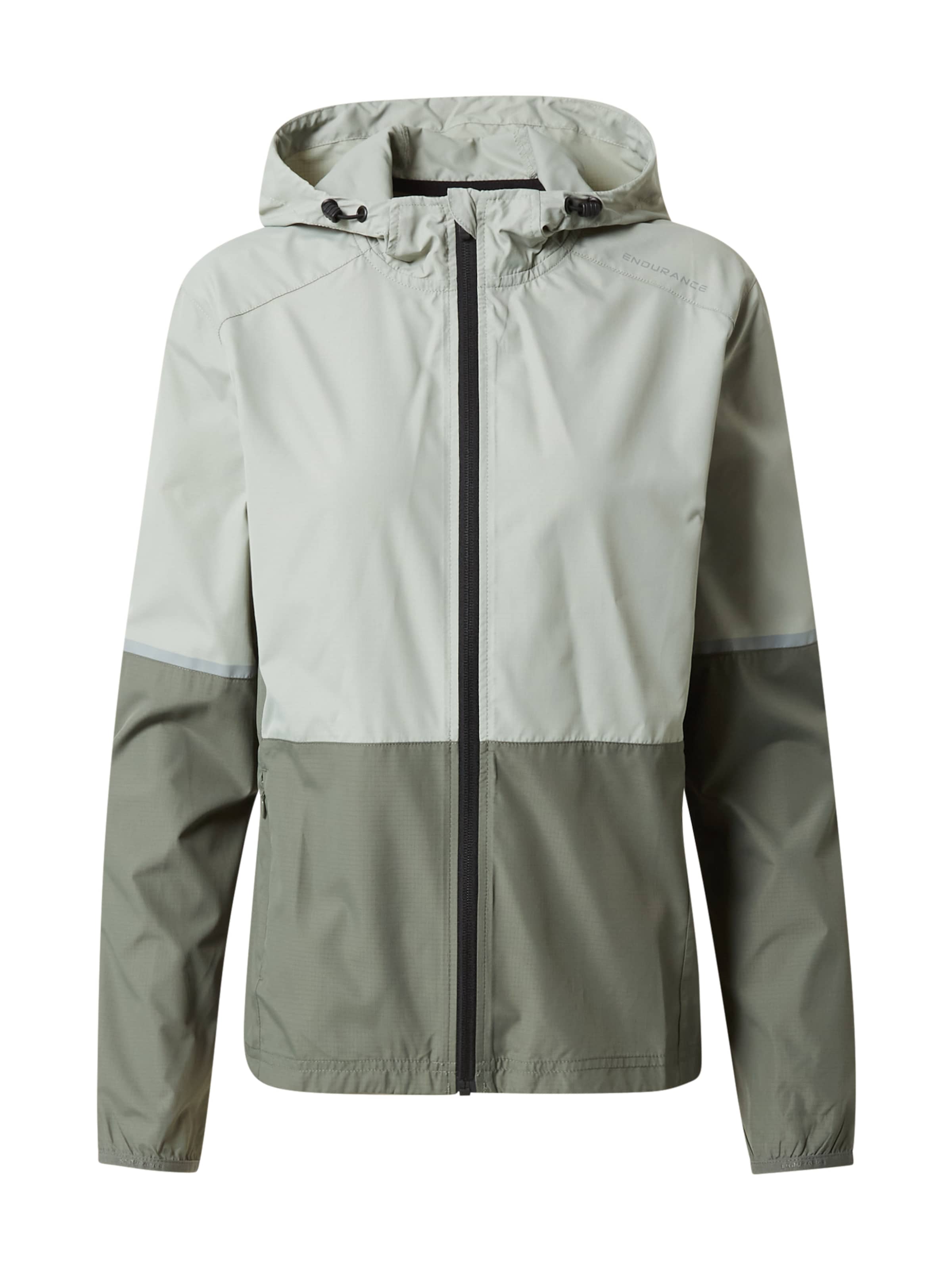 ENDURANCE Sportjacke 'Kinthar' in pastellgrün / dunkelgrün, Produktansicht