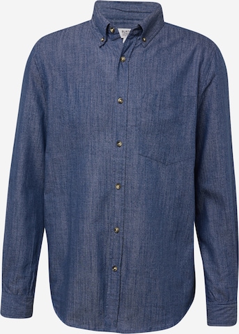 BURTON MENSWEAR LONDON Regular Fit Hemd in Blau: predná strana