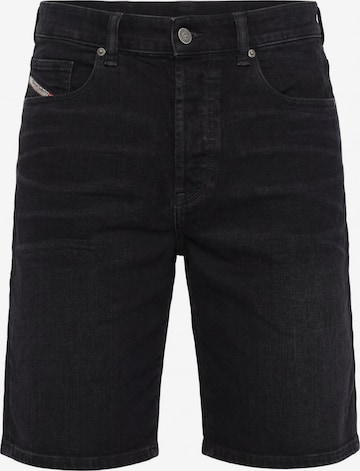 DIESEL Regular Jeans 'REGULAR-SHORT' in Zwart: voorkant