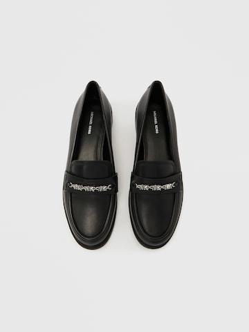 MICHAEL Michael Kors Natikači 'DINA' | črna barva