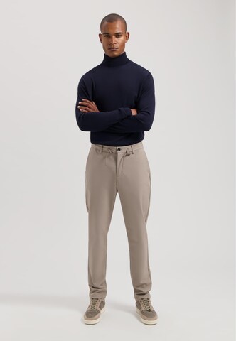 Effilé Pantalon chino 'Logan' Dstrezzed en beige