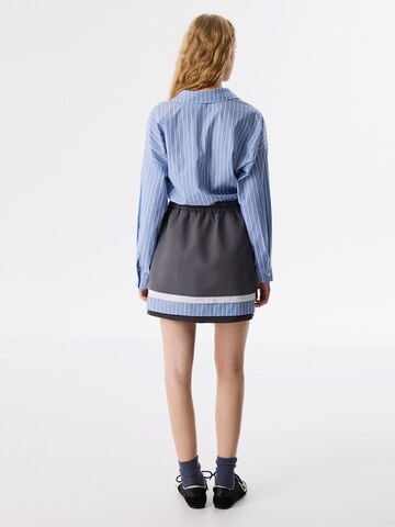 Twist Blousejurk in Blauw