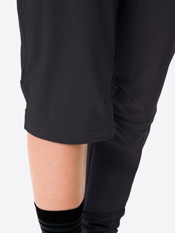 VAUDE Regular Outdoor trousers 'Farley' in Black