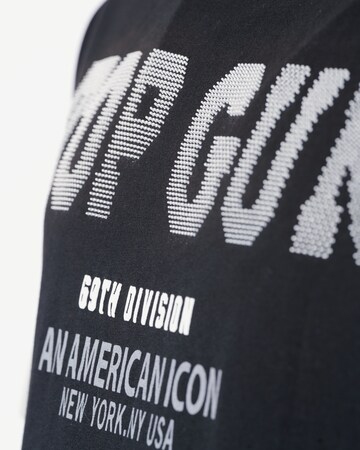 TOP GUN Shirt 'TG20213006' in Zwart