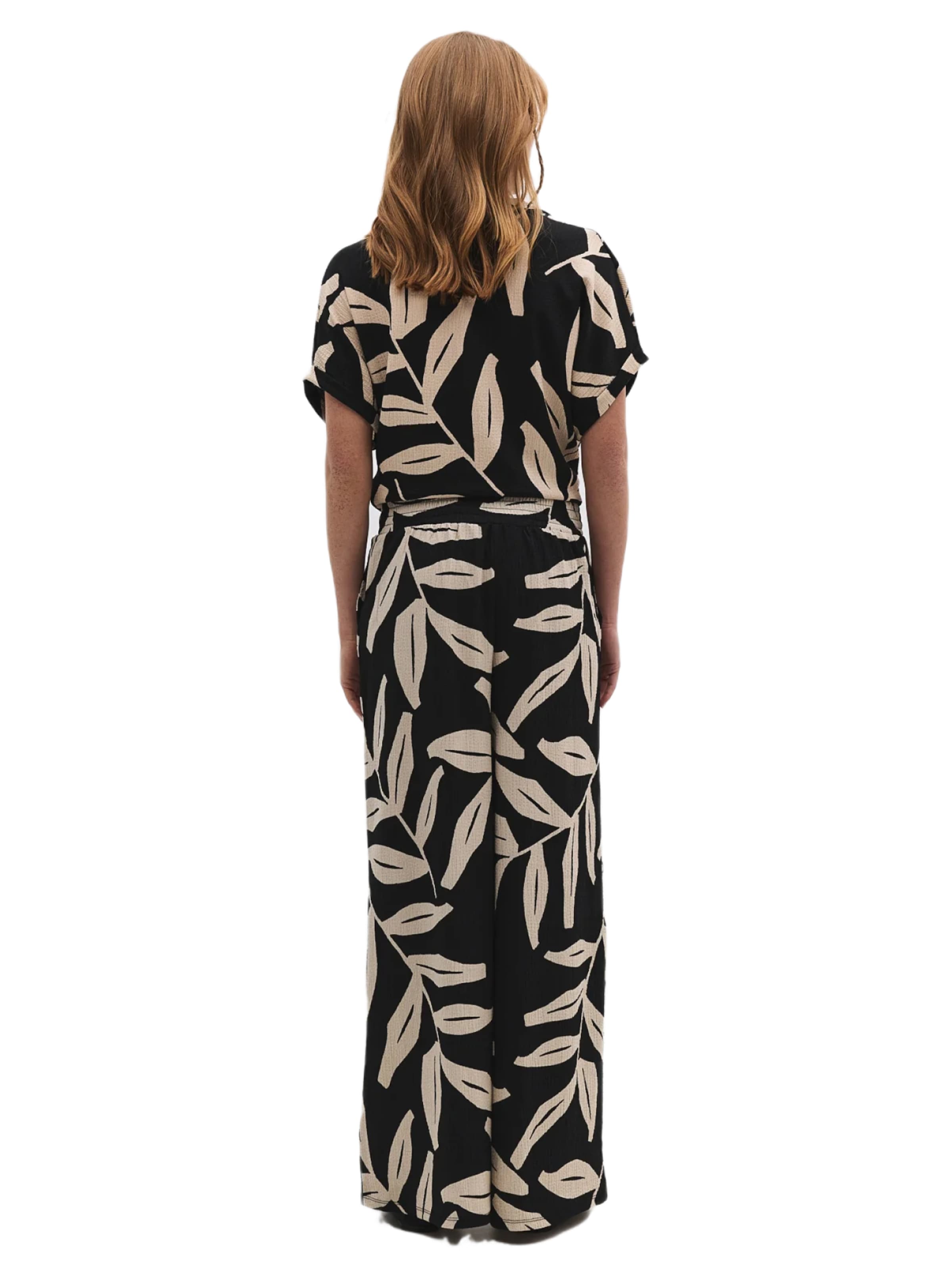 Wide Leg Pantalon No Matter What en noir