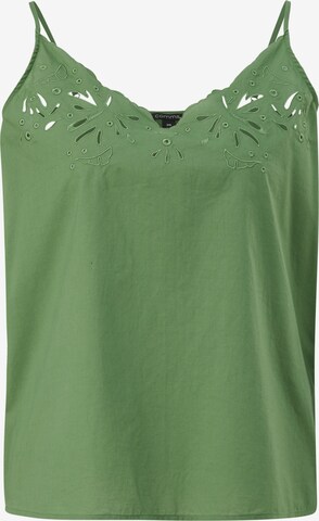 COMMA Top in Green: front