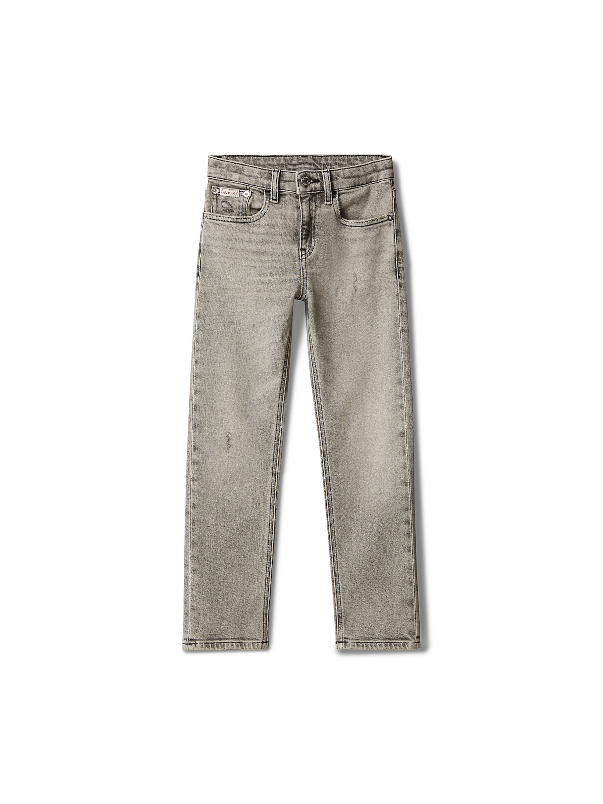 Calvin Klein Jeans Regular Jeans in Grijs: voorkant
