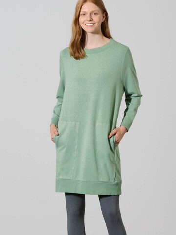 HempAge Dress in Green: front