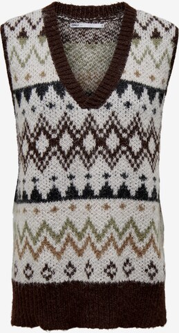 ONLY Sweater 'Smila' in Brown: front