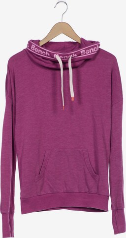 BENCH Sweatshirt & Zip-Up Hoodie in S in Purple: front