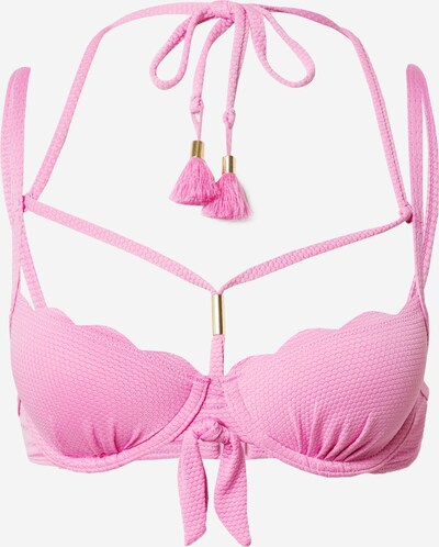 Hunkemöller Bikinitop 'Scallop' in pink, Produktansicht