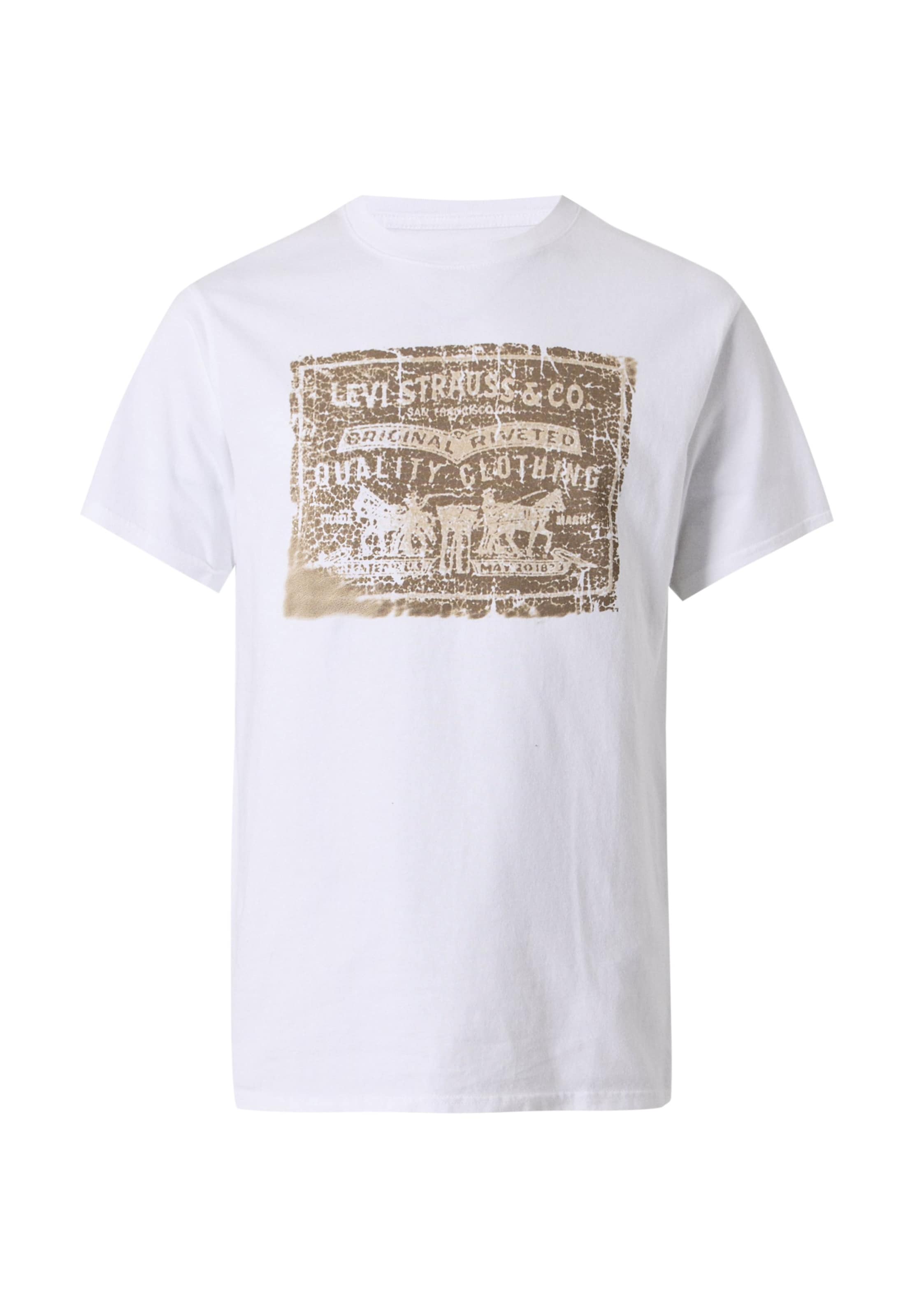 LEVI'S ® Tričko – bílá: přední strana