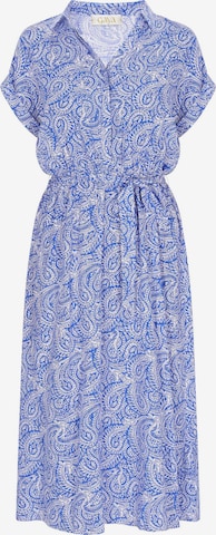 Gaya Shirt dress 'Retro' in Blue: front
