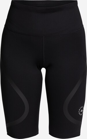 ADIDAS BY STELLA MCCARTNEY Skinny Sportshorts 'Truepace Cycling' in Schwarz: predná strana