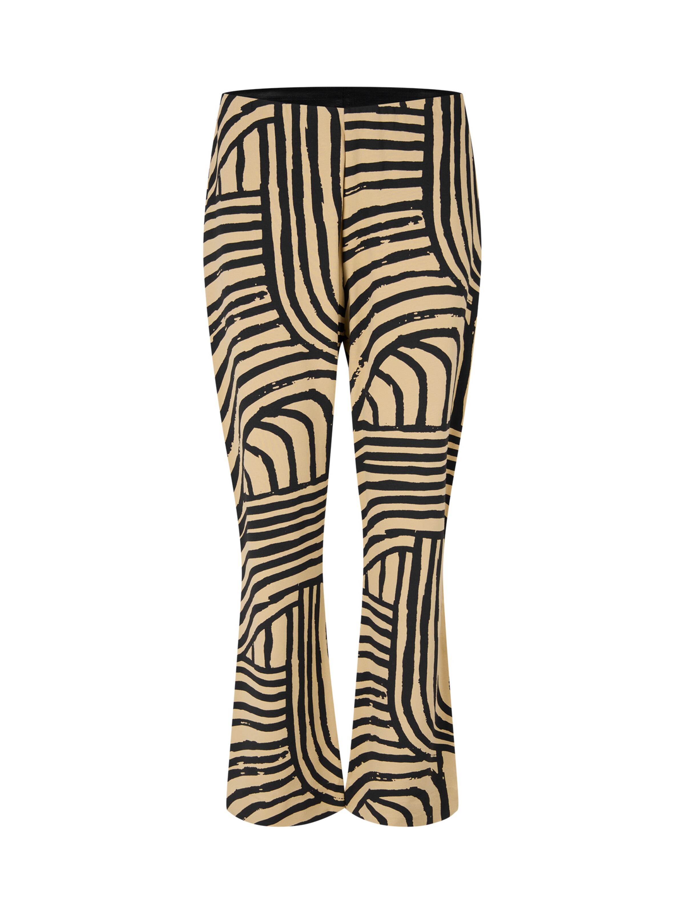 Bootcut Pantalon Masai en beige : devant