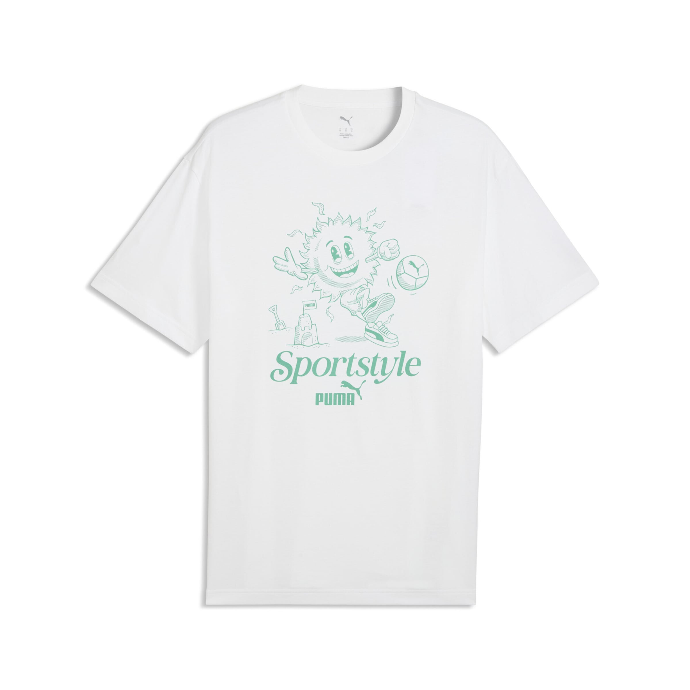 PUMA Shirt in White: front