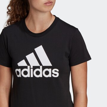 ADIDAS SPORTSWEAR Функциональная футболка 'Essentials' в Черный