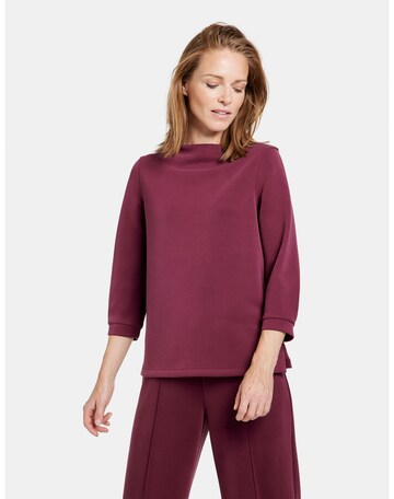 GERRY WEBER - Sweatshirt em vermelho: frente