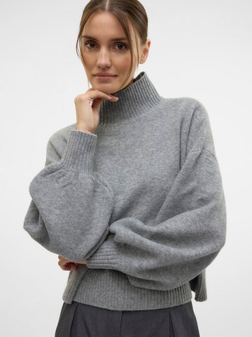 VERO MODA Pulóver 'VMZELDA' - szürke