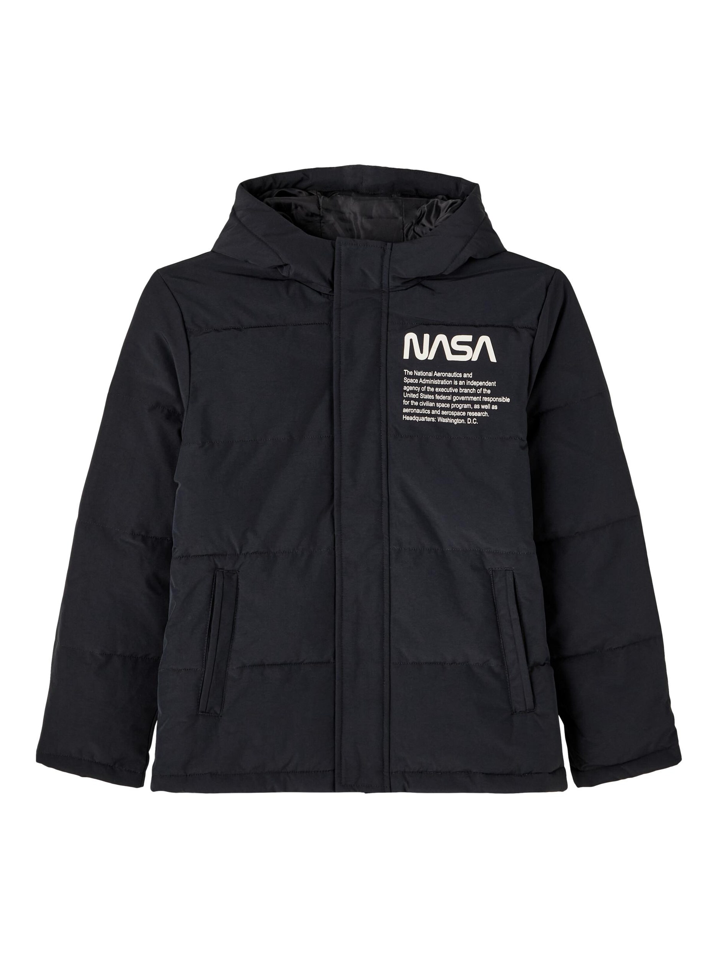 Kinder Teens (Gr. 140-176) LMTD Jacke 'NASA' in Schwarz - VE90507