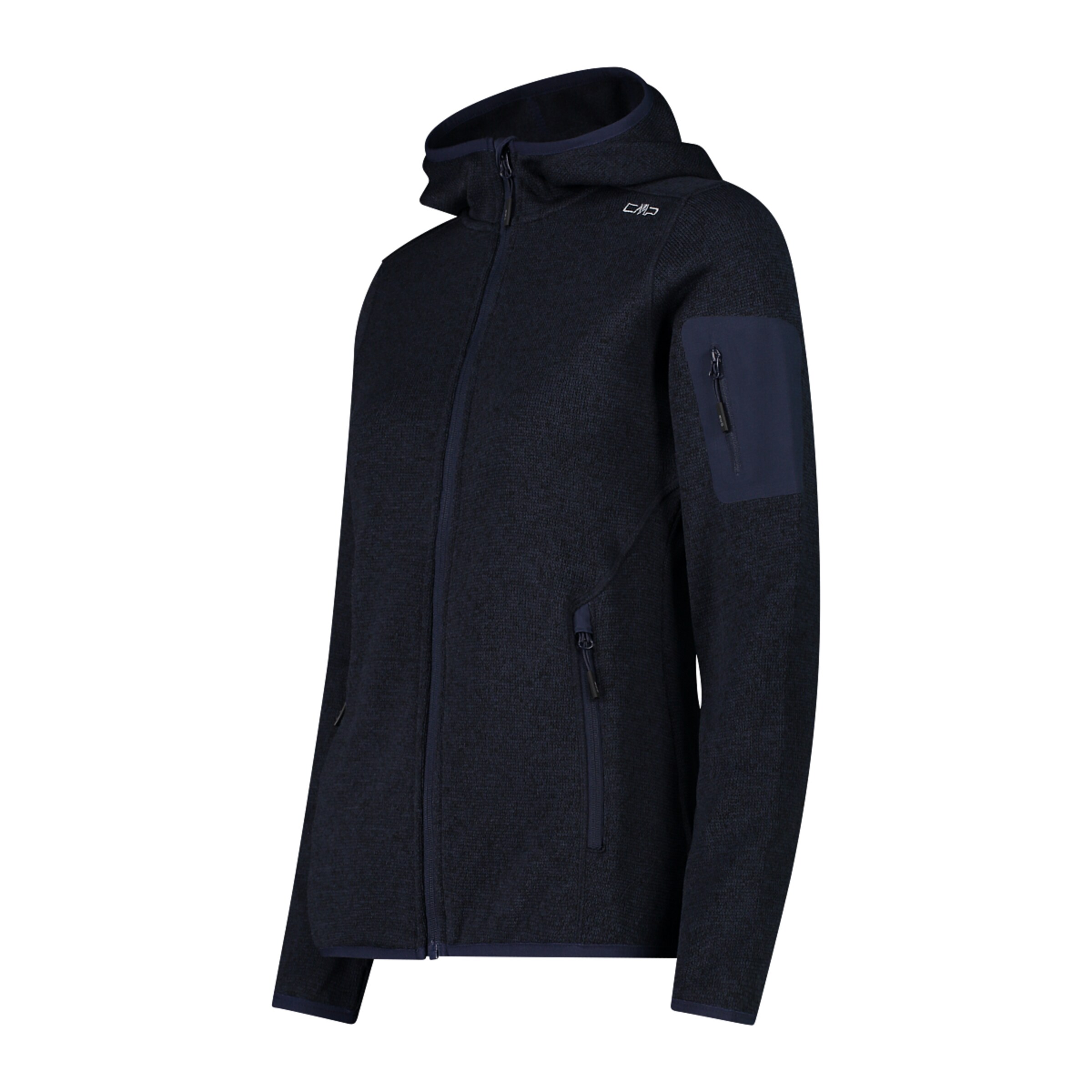 CMP Funktionsfleecejacke in Schwarz